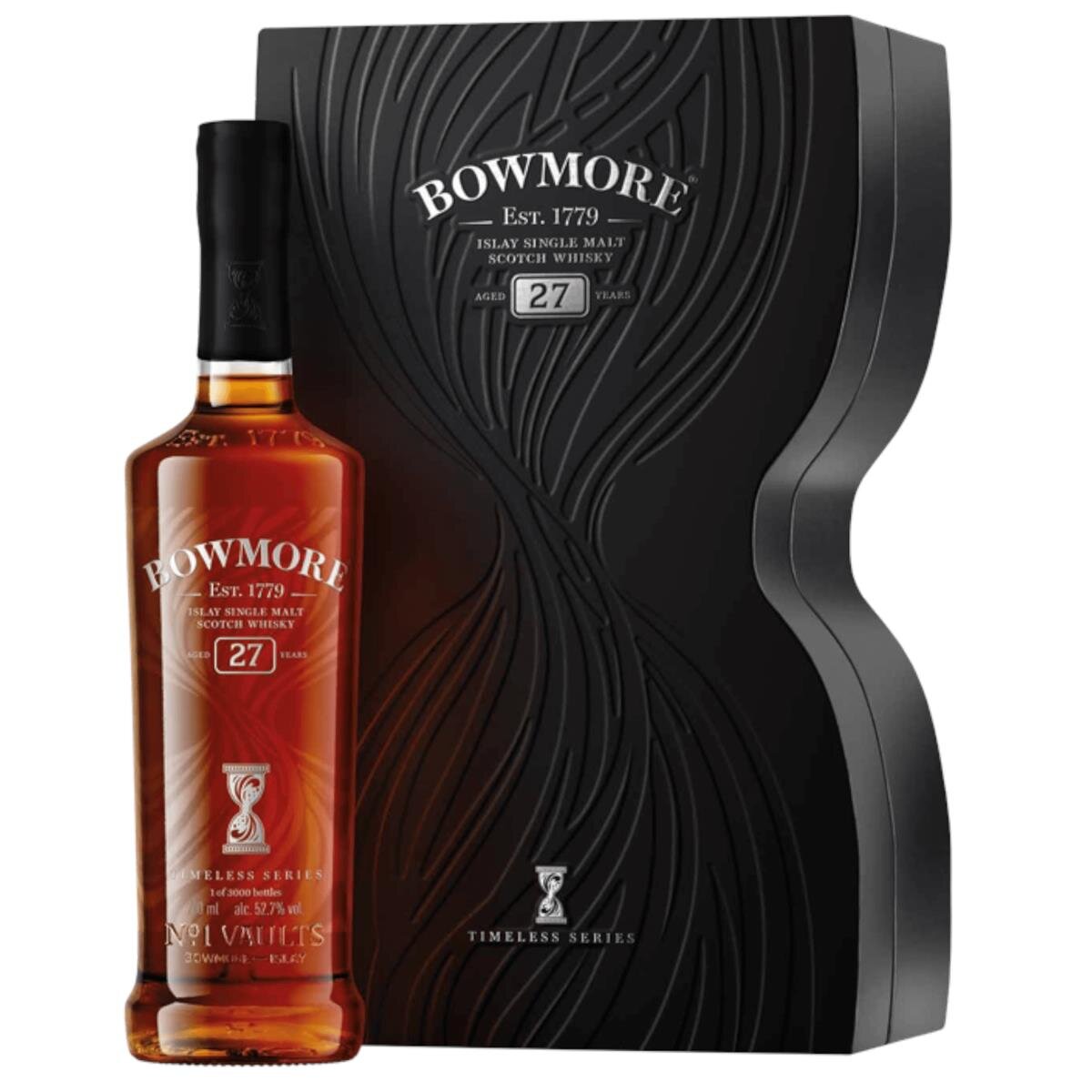 Bowmore 27 Years Series Timeless Vol. in 0,7l Geschenkbo Whisky 52,7