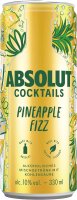 Absolut Cocktails Pineapple Fizz Dose 10% Vol. 0,33l