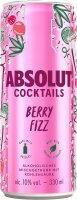 Absolut Cocktails Berry Fizz Dose 10% Vol. 0,33l