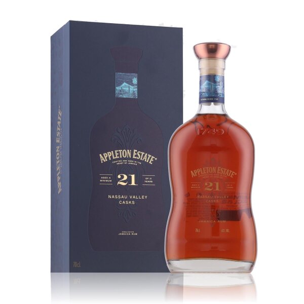 Appleton Estate 21 Years Jamaica Rum 43% Vol. 0,7l in Geschenkbox