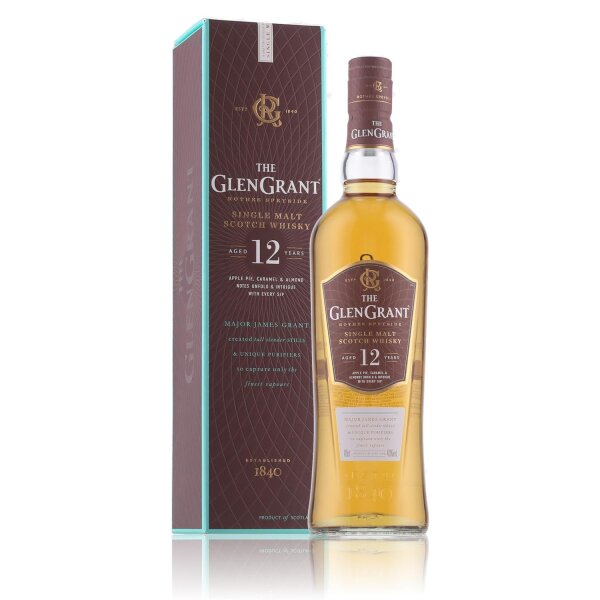 Glen Grant 12 Years Scotch Whisky 0,7l in Geschenkbox