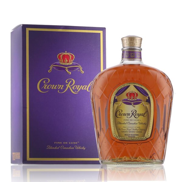 Crown Royal Fine de Luxe Blended Canadian Whisky 40% Vol. 1l in Geschenkbox