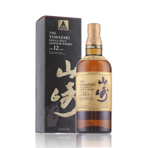 The Yamazaki 12 Years Suntory Whisky 100th Anniversary Limited Edition 0,7l in Geschenkbox