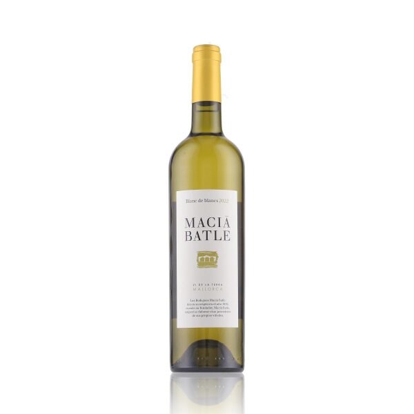 Macia Batle Blanc de Blancs Weißwein trocken 2022 14% Vol. 0,75l