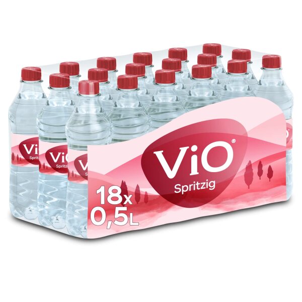 Vio Spritzig Mineralwasser 18x0,5l