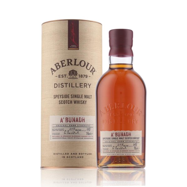 Aberlour ABunadh Whisky Batch 078 60,7% Vol. 0,7l in Geschenkbox