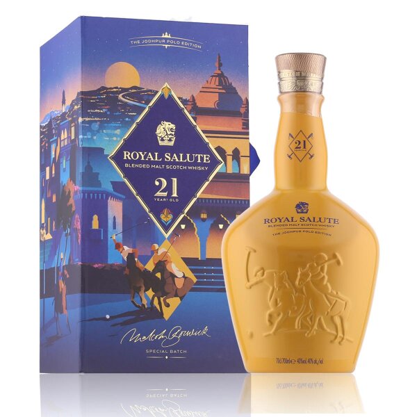 Chivas Regal 21 Years Royal Salute Whisky Special Batch 40% Vol. 0,7l in Geschenkbox