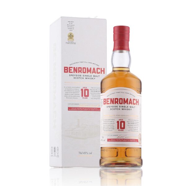 Benromach 10 Years The Classic Whisky 43% Vol. 0,7l in Geschenkbox