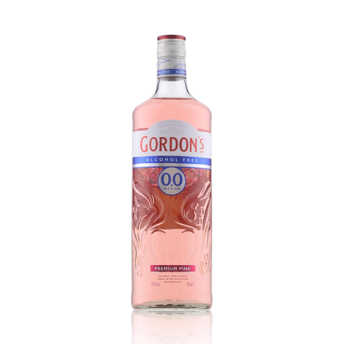 Gordon's Premium Pink Alcohol Free 0,00% Vol. 0,7l, 21,69 €
