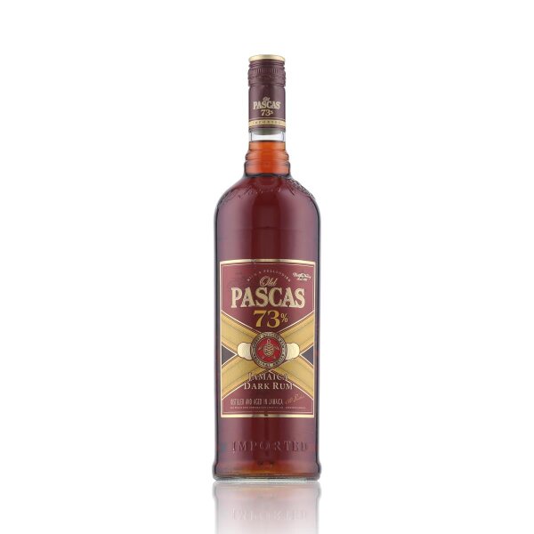 Old Pascas 73% Jamaica Dark Rum 73% Vol. 1l