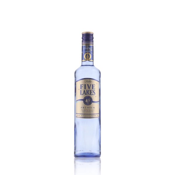 Five Lakes Premium Vodka 40% Vol. 0,5l