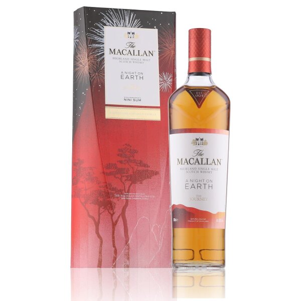 The Macallan A Night On Earth The Journey Whisky Nini Sum Special Edition 43% Vol. 0,7l in Geschenkbox