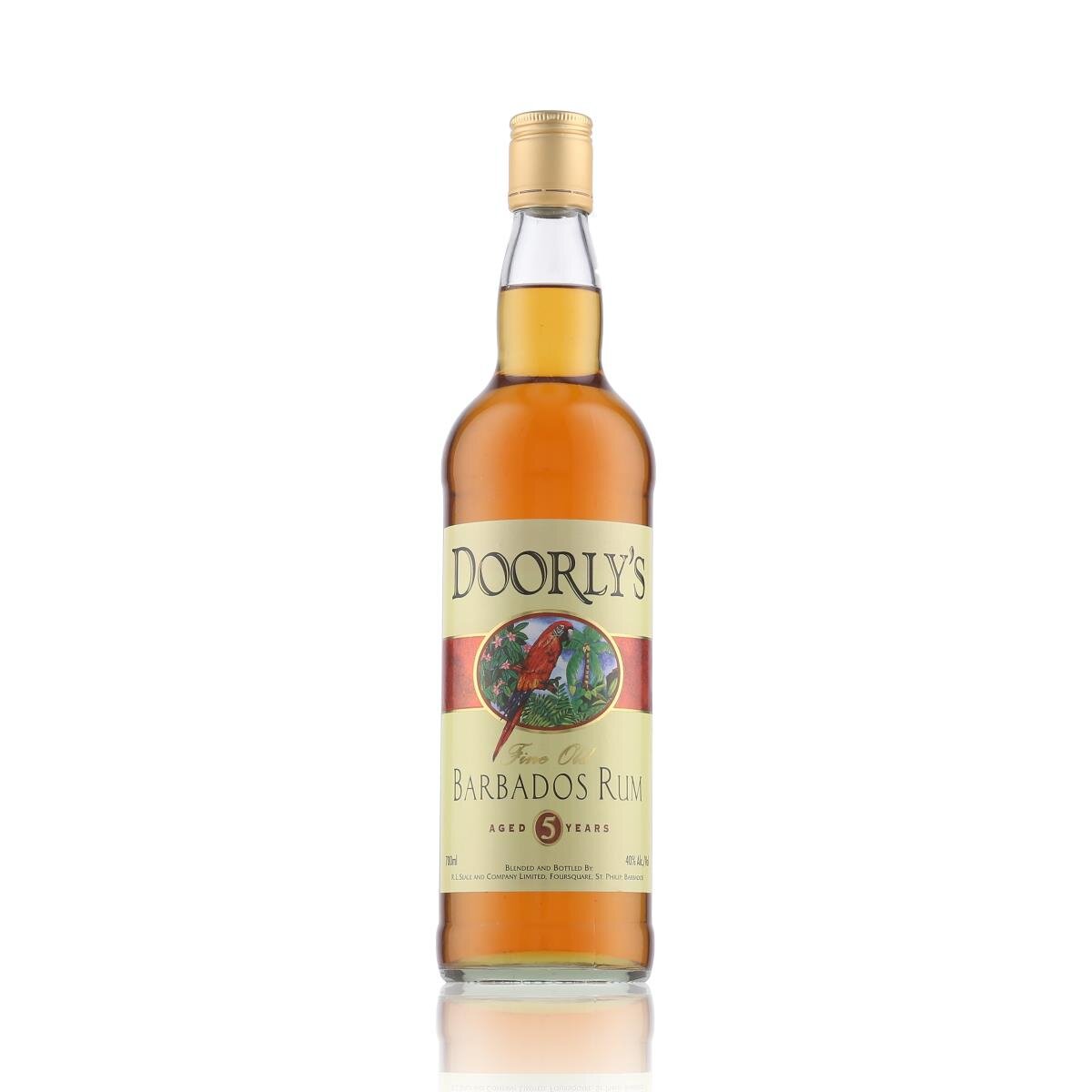 Doorly\'s 5 Years Barbados Rum 40% Vol. 0,7l, 17,99 €