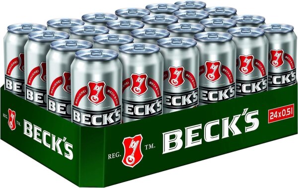 Becks Original Dose 4,9% Vol. 24x0,5l