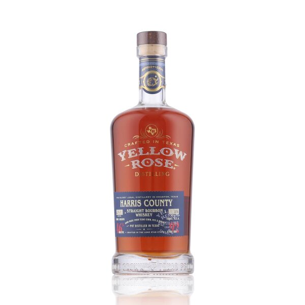 Yellow Rose Harris County Straight Bourbon Whiskey 46% Vol. 0,7l