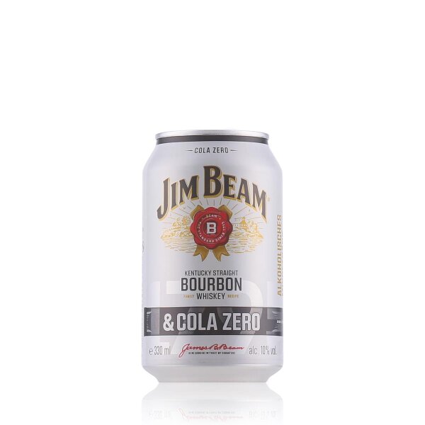 Jim Beam Cola Zero Dose 10% Vol. 0,33l
