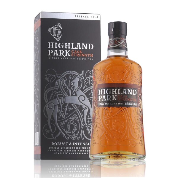 Highland Park Cask Strength Release Nr. 4 Whisky 64,3% Vol. 0,7l in Geschenkbox