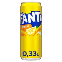 Fanta Lemon wenig Kalorien Dose 0,33l