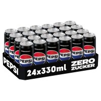 Pepsi Cola Zero Dose 24x0,33l