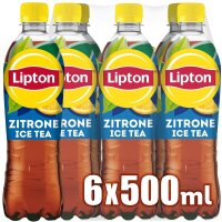 Lipton Zero Zitrone Ice Tea 6x0,5l