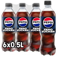 Pepsi Cola Zero 6x0,5l
