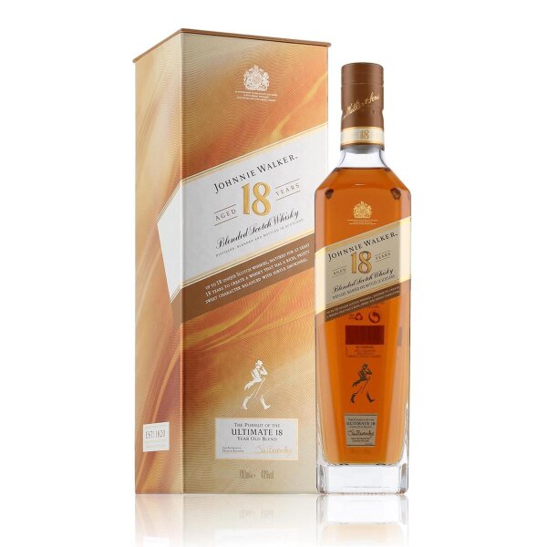 Johnnie Walker Ultimate 18 Years Whisky 40% Vol. 0,7l in Geschenkbox