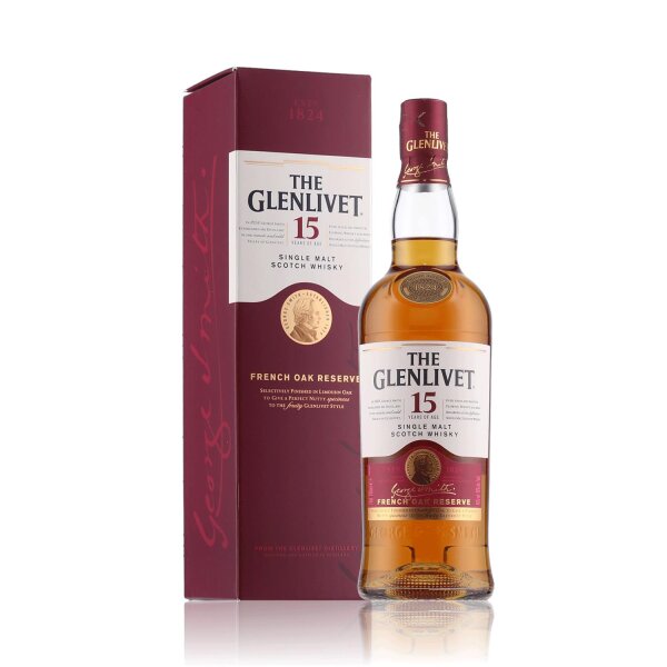 The Glenlivet 12 Years Whisky 40% Vol. 0,7l in Geschenkbox, 32,99 €