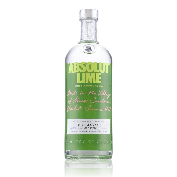 Absolut Lime Vodka 40% Vol. 1l