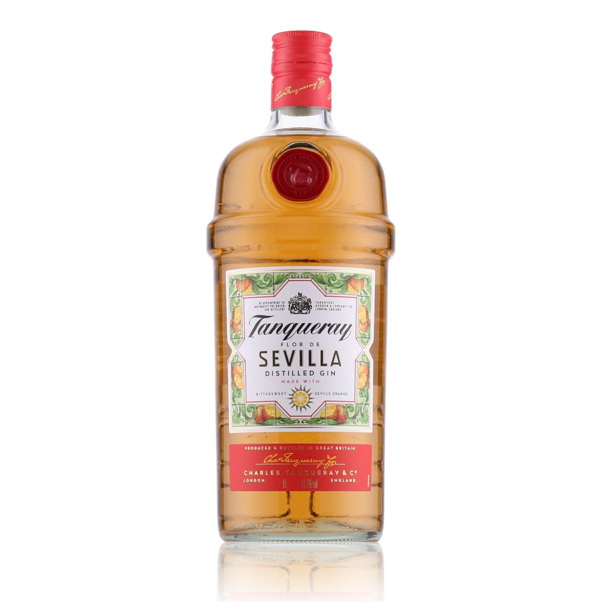 1l, 41,3% de Flor Gin Sevilla Tanqueray Distilled Vol. € 24,19