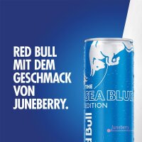 Red Bull Juneberry Dose Sea Blue Edition 0,25l