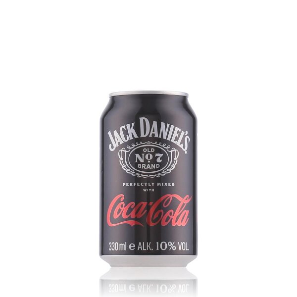 Jack Daniels Old No. 7 Tennessee Whiskey & Cola Dose 10% Vol. 0,33l