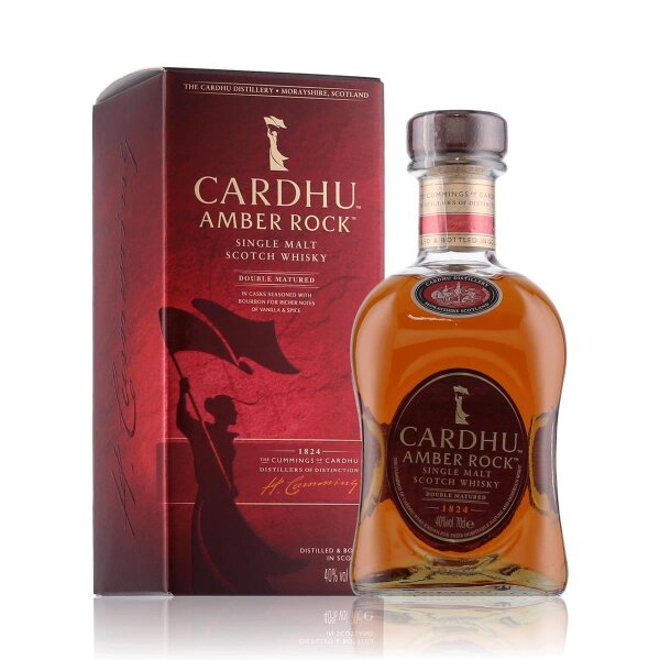 Cardhu Amber Rock Whisky 0,7l in Geschenkbox