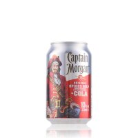 Captain Morgan Rum & Cola Dose 10% Vol. 0,33l
