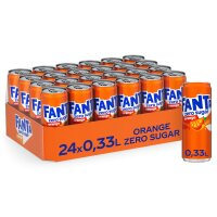 Fanta Orange Zero Sugar 24x0,33l