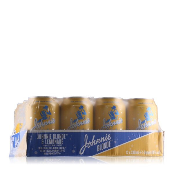 Johnnie Walker Blonde Whiskey & Lemonade Dose 10% Vol. 12x0,33l