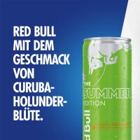 Red Bull Curuba-Holunderblüte Dose The Summer Edition 24x0,25l
