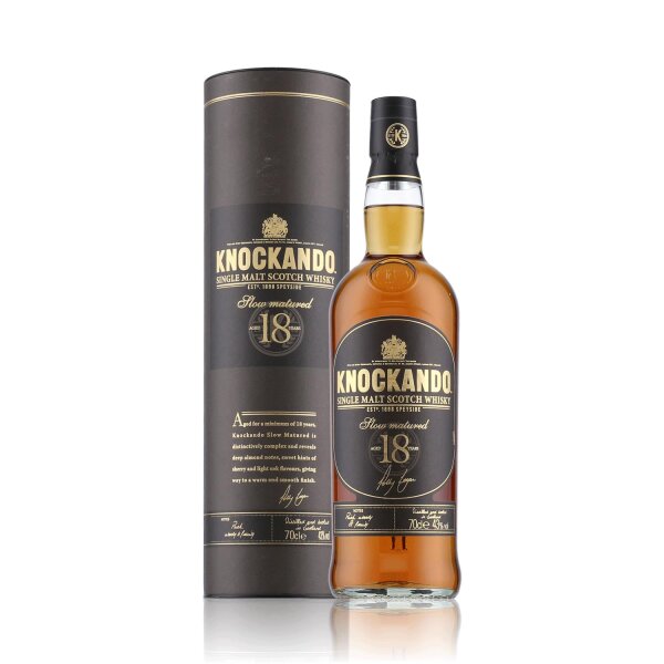 Knockando 18 Years Whisky 0,7l in Geschenkbox