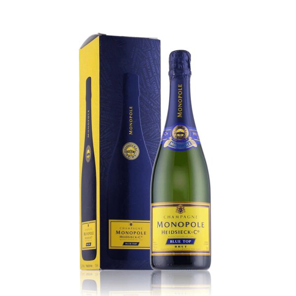 Heidsieck & Co Monopole Blue Top Champagner Brut 12% Vol. 0,75l in Geschenkbox