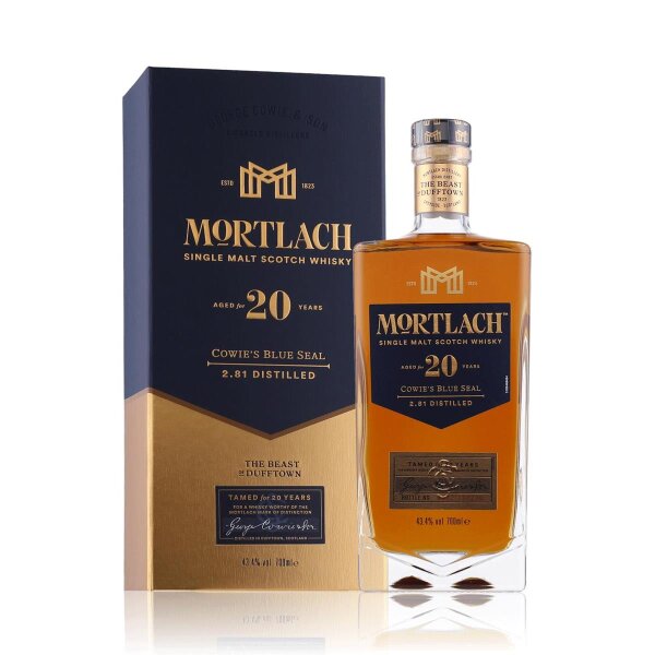 Mortlach 20 Years Whisky 43,4% Vol. 0,7l in Geschenkbox