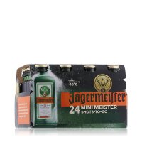 Jägermeister Kräuterlikör Miniaturen 35%...