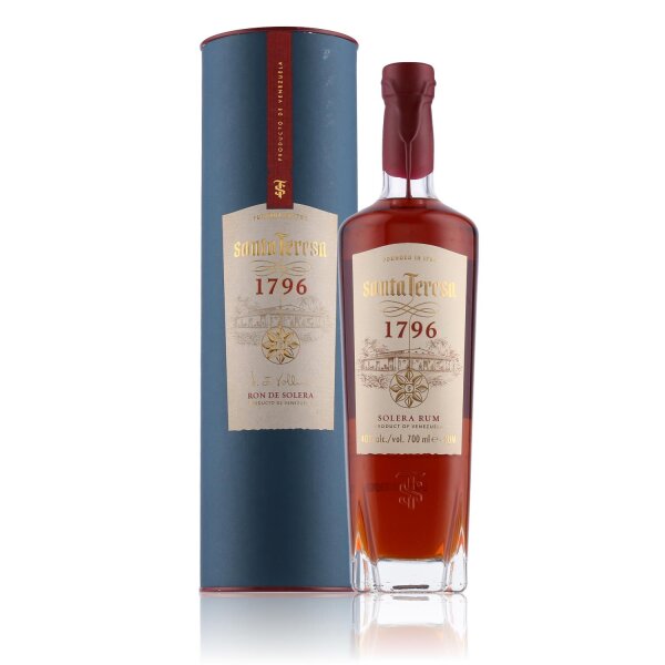 Santa Teresa 1796 Solera Rum 40% Vol. 0,7l in Geschenkbox